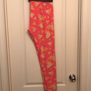 LuLaRoe Unicorn Print- TC Birthday Cake Leggings